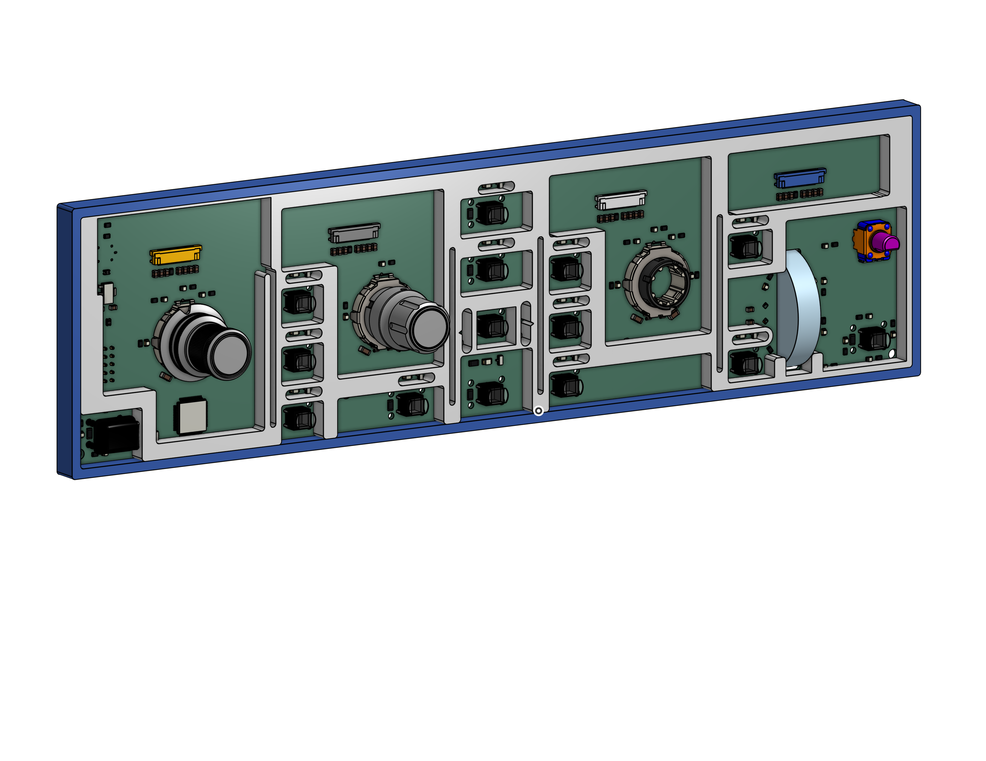 Flight Sim Autopilot Panel